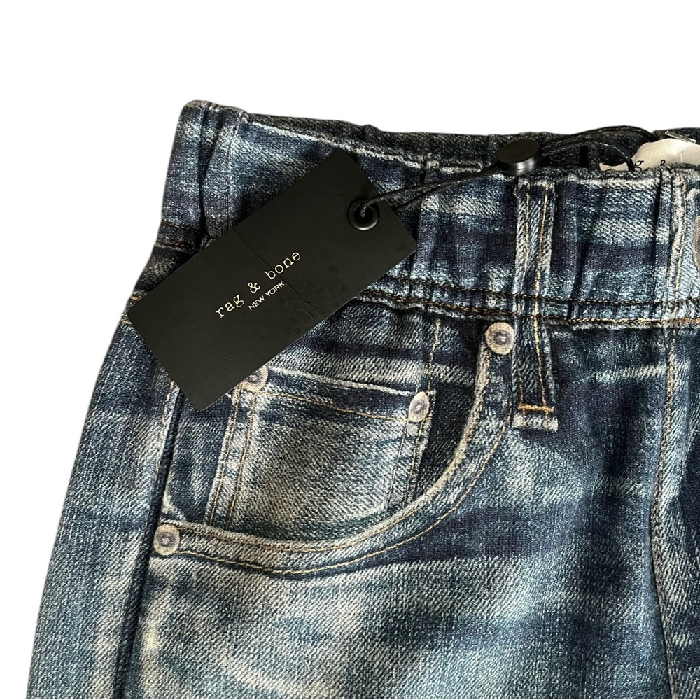 Rag & Bone New York Lucas Wash Miramar Jogger XXS Printed Jeans WCW21F7006C106 - Picture 2 of 6